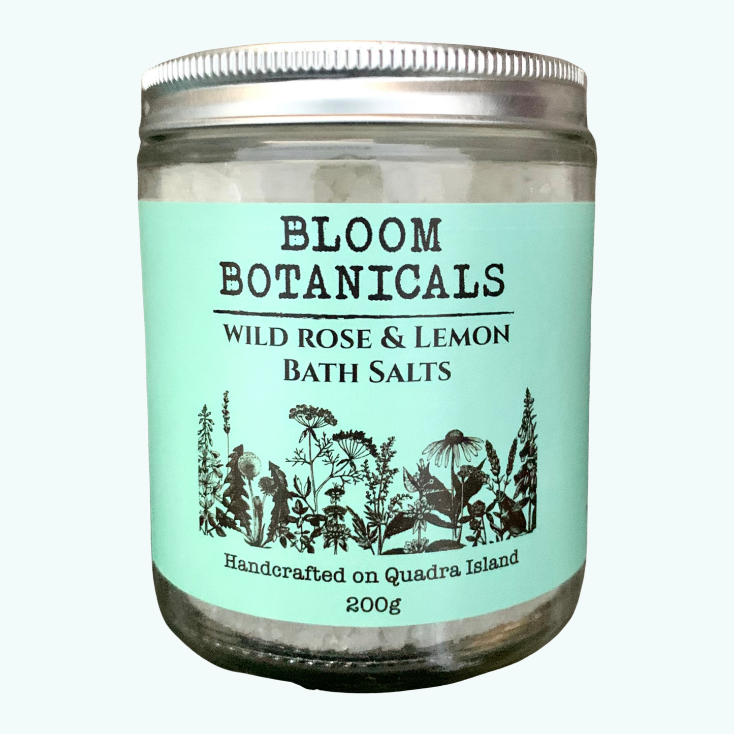 Wild Rose & Lemon Bath Salts