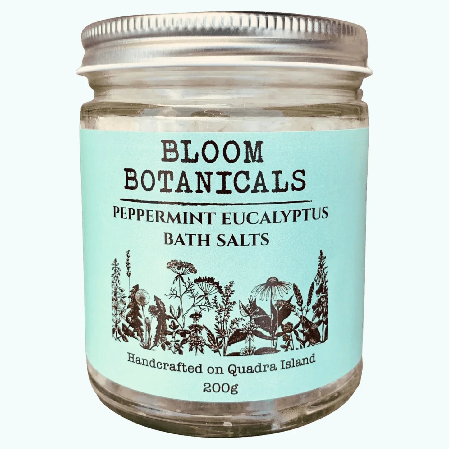 Peppermint Eucalyptus Bath Salts - Bloom Botanicals