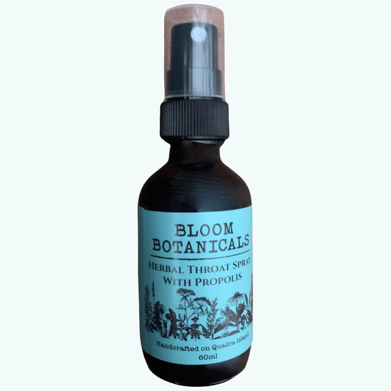 Herbal Throat Spray with Propolis - Bloom Botanicals