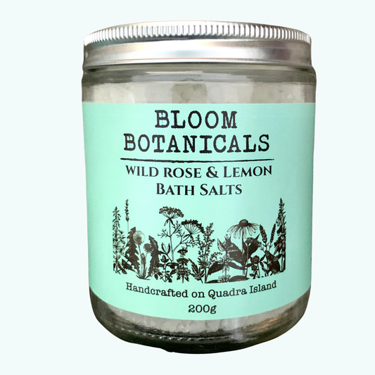 Wild Rose & Lemon Bath Salts