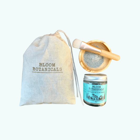 Botanical Clay (face) Mask Gift Set - Bloom Botanicals